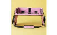 Portable Sketch Surface Tray Waterproof Surface Young Child Travel Lap Table Multiple Storage Pockets Kids Tray for Road Trips