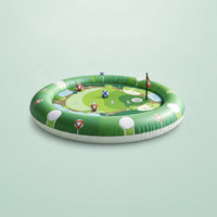 Stable Floating Golf Chipping Game Portable Golf Target with Flag Lightweight Toy Competitive for Family