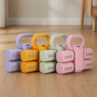 Adjustable Dumbbell Compact Handheld Fitness Weight with Removable Blocks Detachable Dumbbells for Home Workouts
