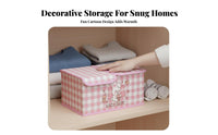 twoLid Underwear Container Foldable Storage container cleanable for Students, Parents