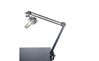 Mic Stand Arm with Desk Mount Clamp Foldable Mic Stand Arm Stable for Podcasters, Participants, Livestreaming