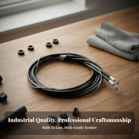 Cycle Brake Wire High Strength Cycle Brake Line Housing Mountain Bike Derailleur Wire Housing Kit Long-Lasting Effortless