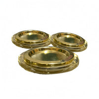 3 Pieces Grand Piano Foot Pad Safeguarding Caster Cup Anti-Vibration