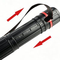Telescopic Drawing Tube Expandable Telescopic Poster Tube Adjustable Container for Artists