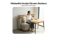 Comfortable Modern Dining Booth Set C Our Company Tomizable Curved Booth Sofa Versatile Upholstered Wooden Dining Chair Heavy Duty for Cafe Owners, Interior Designers, Adults, Teaho Our Company Es, Restaurants, Lounges, Hotel Lobbies