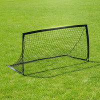 Folding Soccer Goal with Carry Bag Compact Soccer Goal with Ground Stakes for Kids