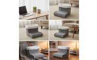 Electric Foot Warmer Electric Foot Warmer Quilted Heated Boot for Desk, Sofa