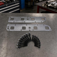 Exhaust Manifold Gasket with Bolts Direct Replacement Exhaust Manifold Gasket with Studs Hardware Exact-Fit Durable