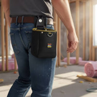 Long-Lasting Tool Pouch with Quick-Clip Reinforced Tool Pouch Heavy-Duty Secure for Electricians, Carpenters, Handymen, Construction, Home Repairs, Roofing