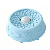 Anti-Choking Yogurt Licking Bowl Non-Slip Feline Lick Mat Bowl Mental Stimulation Silicone Slow Feeder Easy to Clean