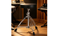 Drum Throne with Tripod Base Adjustable-Height Drum Stool with Padded Seat Drumming Chair Chrome-Finish Stable for Drummers