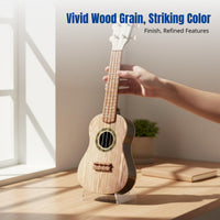 Ukulele, Small Guitar for Beginners, Student Instrument, Kids and Adults, Adjustable Strings, Entry Level