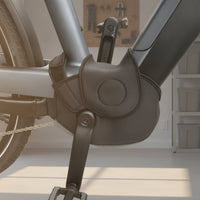 Splashproof Electric Bicycle Motor Cover Dustproof Electric Bike Motor Sleeve Scratch-Resistant Guard Cover Tailored-Fit for Outdoor Parking