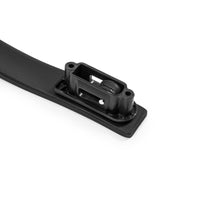 Black Suitcase Handle Curved Luggage Handle Low-Profile Hardware Wear-Resistant for DIYers, Travelers