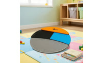 Muted Drum Practice Pad Quiet Drum Practice Pad with Segmented Surface 3-Layer Long-Lasting for Beginners