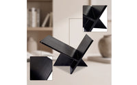 Book Display Stand Minimalist Bookstand with Slanted Surface Desktop Book Stand Modern Furniture Angular for Readers, Study