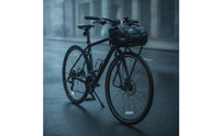 Aluminum Alloy Front Bike Rack Heavy Duty Bike Front Rack Cylindrical Sturdy for Cyclists, Commuters, Commuting