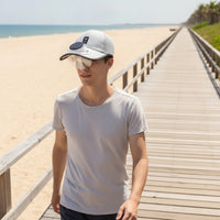 Baseball Cap with Fan UPF 50+ Solar Fan Hat Breathable Ventilated for Fishing, Gardening