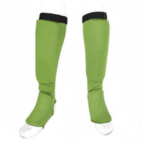 Shin Instep Guard Shock Absorbing Shin Instep Guards Thick Padding Leg Protector for Taekwondo Practitioners, Kickboxers, Sparring, Training