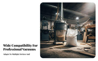 Anti-Static Blower strainer bag Thickened textile particulate Collector Part sturdyDuty Workshop apparatus Improves Air Quality for Woodworkers, DIY hobbyists, commercial Workers, Woodworking Shop, Woodshop, Factory, work location