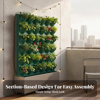Mobile Self-Watering Plant Wall Indoor & Outdoor Use for Small Areas, Gardeners