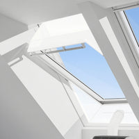 Roof Window Closure with Zipper Lightweight Window Sealing Cover White for Renters, Skylights