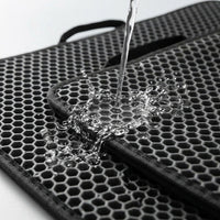 Honeycomb Cat Mat and Double Layer Cat Mat, Foldable EVA Material Litter Trapper Mat, Easy to Use Litter Mat for Small Area Maintenance