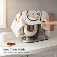 Cartoon Dust Cover for Blender, Soy Milk Maker, Rice Cooker, Air Fryer, and Small Appliances
