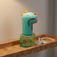 Dinosaur Soap Dispenser Rounded Body Cute Dinosaur Soap Dispenser Playful