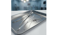3 Pieces Heavy Duty Sow Birthing Assistance Tool Set Adjustable Loop Piglet Pulling Forceps Kit Easy to Use Pig Farrowing Puller Stainless Steel Construction for Veterinarians