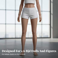 BJD Clothing Shorts butt-Hugging Design 1/6 Scale Doll Shorts Comfortable Material 1/6 Scale Figure Clothing for Hobbyists, Toy Photography,