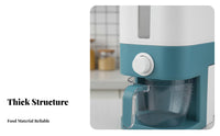 Moisture-Proof Automatic Rice Dispenser Airtight Seal Rice Dispenser Single-Press Dispensing for Families, Countertop