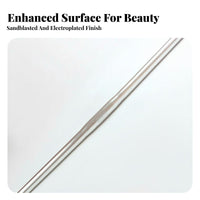 Lightweight 25.4mm Handlebar High Strength Straight Bike Handlebar Easy Installation for Fixie Riders