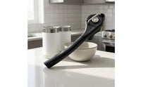 No Edges Safety Can Opener Non-Slip Grip Safe Cut Can Opener Ergonomic Handle for Seniors, Camping, RV, Picnics