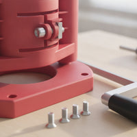 Quick-Adjust Router Lift Base Adjustable Router Lift Rust-Resistant Tool Non-Slip for Woodworkers, Carpenters, DIYers, Workshop