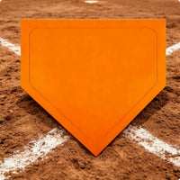 Portable Baseball Plate Marker Flat Design Baseball Field Marker Plate Long-Lasting Sports Training Gear High Visibility