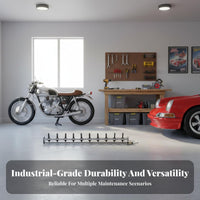 Keeps Workspace Tidy Waste Oil Collection Rack Cost-Saving Stainless Steel Oil Draining Shelf Garage Equipment for Auto Repair Shop Owners, Motorcycle Technicians, DIY Car Enthusiasts, Workshop, Service Center