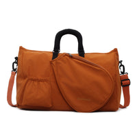 Multifunctional Bag with Racket Pocket Adjustable Racket Bag Organized Comfortable for Travel