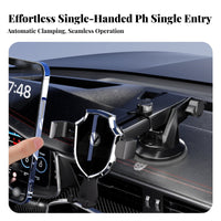 Weight-Activated Car Ph Single Mount Single-Hand Use Suction Disc Ph Single Holder Navigation Bracket Unobstructed