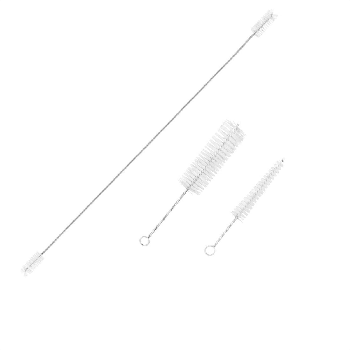 Nylon Bristles Brass Instrument Cleaning Set Long Flexible Wire Trumpet Cleaning Kit Gentle on Finish Musical Accessory for Band Room