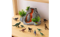 Mountain  Model  with Water Dispenser Mist-Spraying Mountain Model Ornament Interactive Toy for Kids, Teachers, Desk