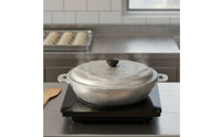 Aluminum Pan with Lid Versatile Flat Bottom Pan Flat-Bottom Griddle for Confectioners, Kitchen