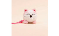 Soft Toy Cat Keychain Tiny-Cat Soft Toy Keychain Bag Charm Furry Pendant High-Quality for Girls, Backpack, Handbag