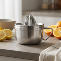 Stainless Steel Lemon Juicer Food Grade Orange Juice Press Heavy Duty Handheld Fruit Press