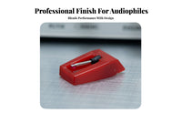 Ruby Stylus Needle Easy Installation Ruby Tip Phonograph Stylus Long-Lasting