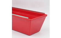 Rectangular Paint Scraper Box Deep Scraper Box with Blade Lightweight Easy-to-Clean for Painters, Decorators, DIYers, Painting, Renovation, Wall Repair