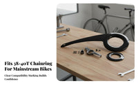 38-40T Chain Guard High Strength Bike Chain Guard for Commuters, City Biking, Commuting
