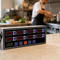Industrial Timer with LED Display Commercial Electronic Kitchen Timer Easy-to-Read Clear for Restaurants
