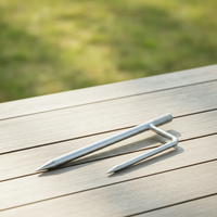 Adjustable Telescopic Awning Pole Set for Tents and Canopies