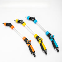 Watering Wand with Swivel Head Thumb Control Garden Watering Wand Hose Nozzle Sprayer Heavy-Duty for Gardeners, Hanging Baskets